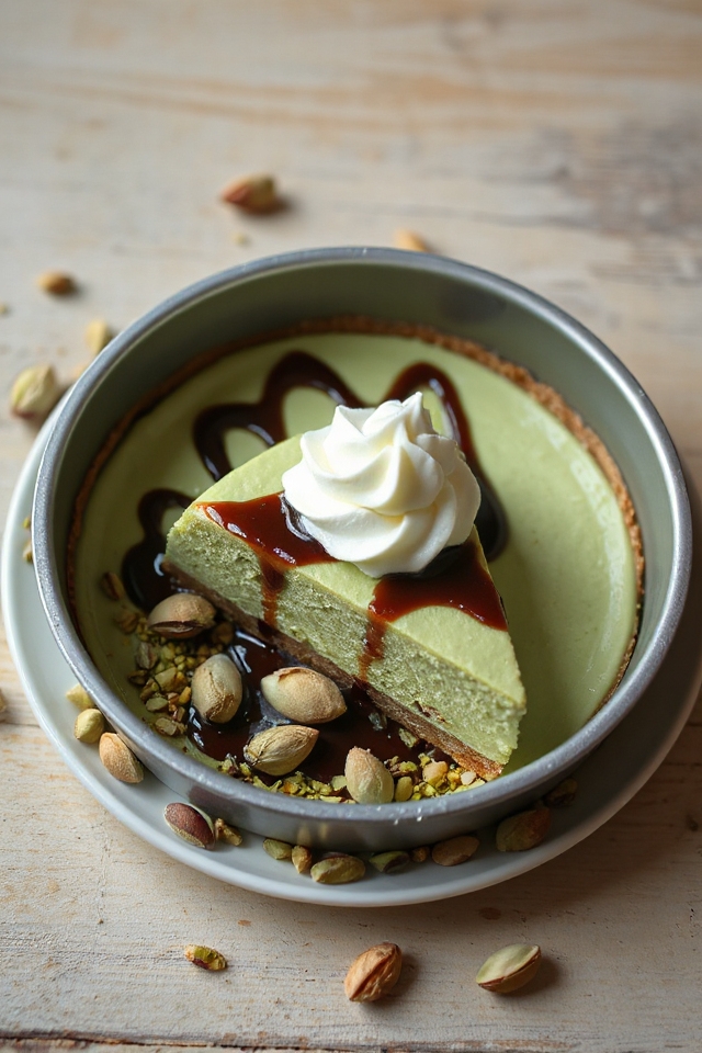 pistachio cheesecake dessert recipe