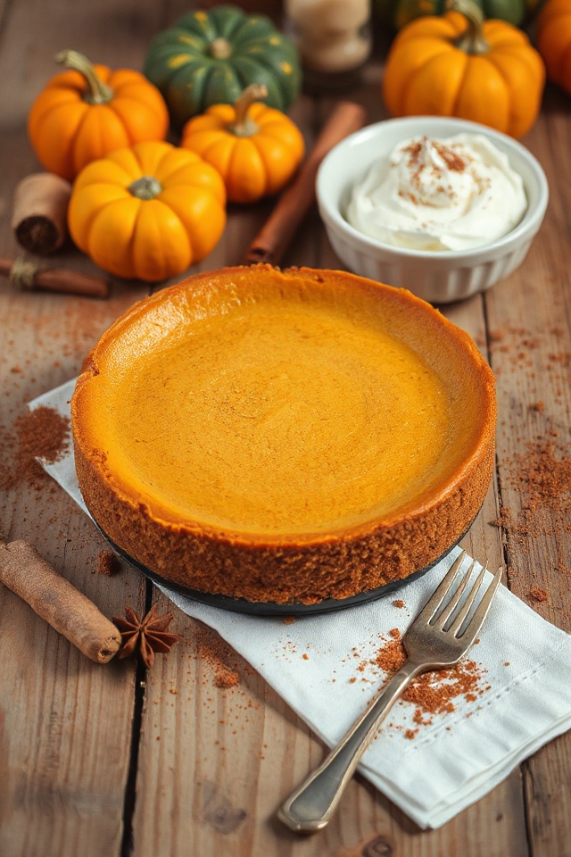 pumpkin cheesecake dessert recipe