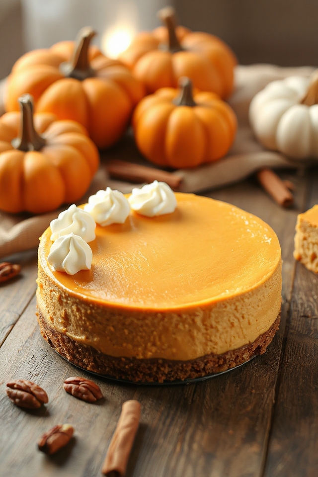 pumpkin cheesecake preparation guide