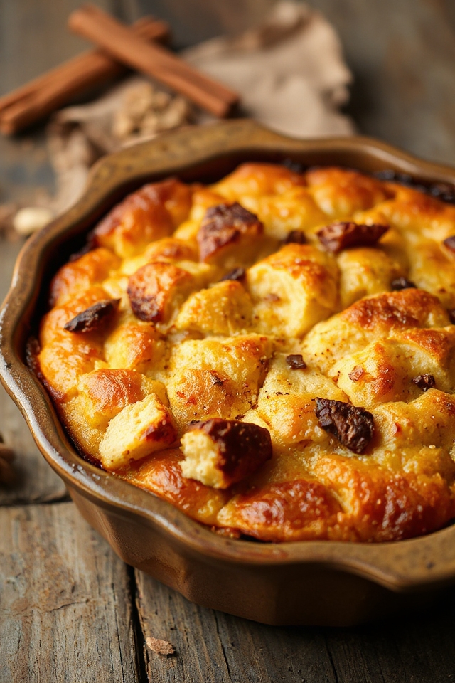 scrumptious bread pudding recipe
