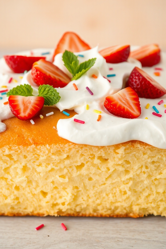 tres leches cake recipe