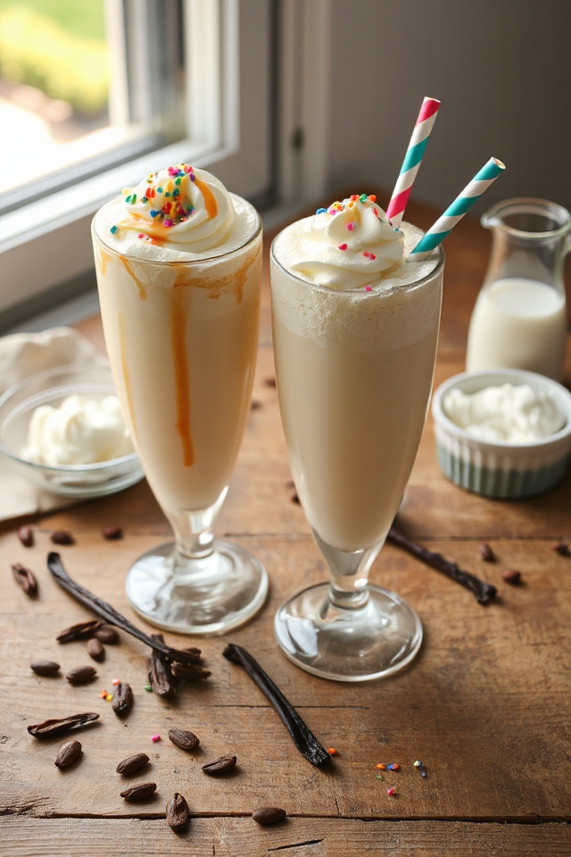 vanilla milkshake preparation guide